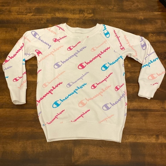 Girls Champion Sweatshirt Sz Small - Picture 1 of 4